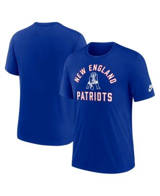 Nike - Men's Royal New England Patriots Favorable Timeline Tri-Blend T-Shirt