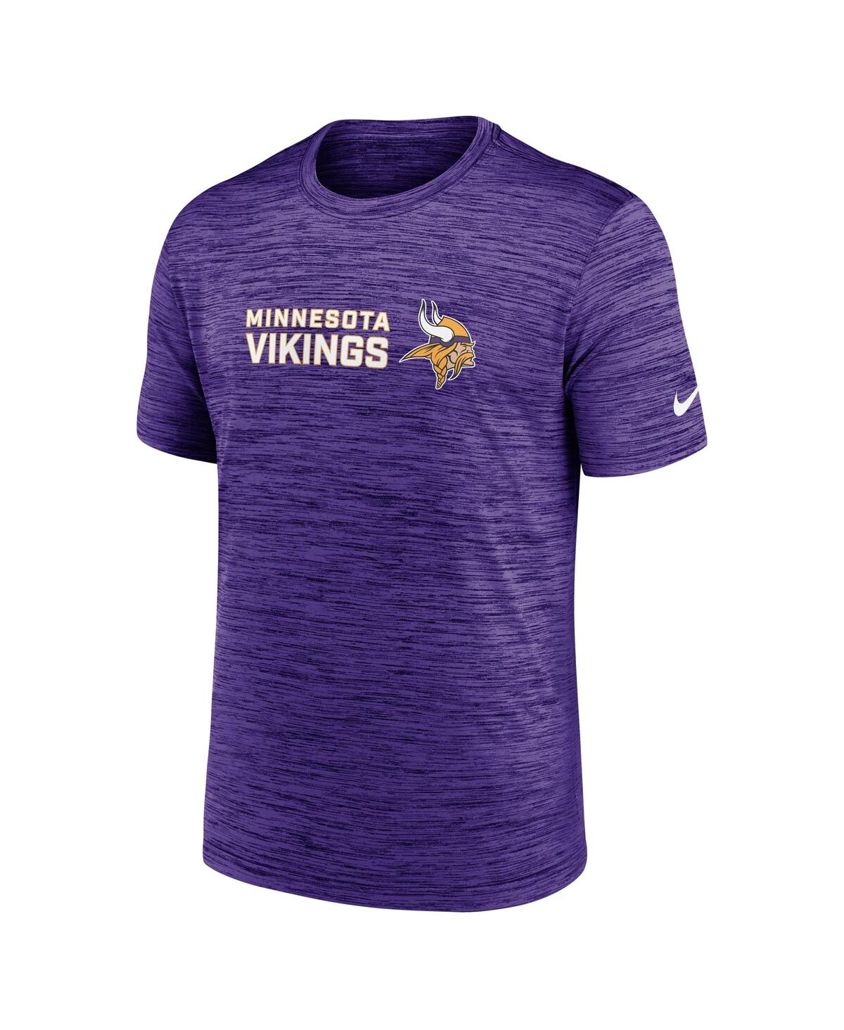 Nike Men's Purple Minnesota Vikings Big Tall Primetime Reverse Play Velocity Performance T-shirt In Purple
