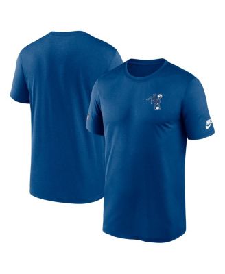 Nike - Men's Royal Indianapolis Colts Sideline Alt Pack Small Logo Legend Performance T-Shirt