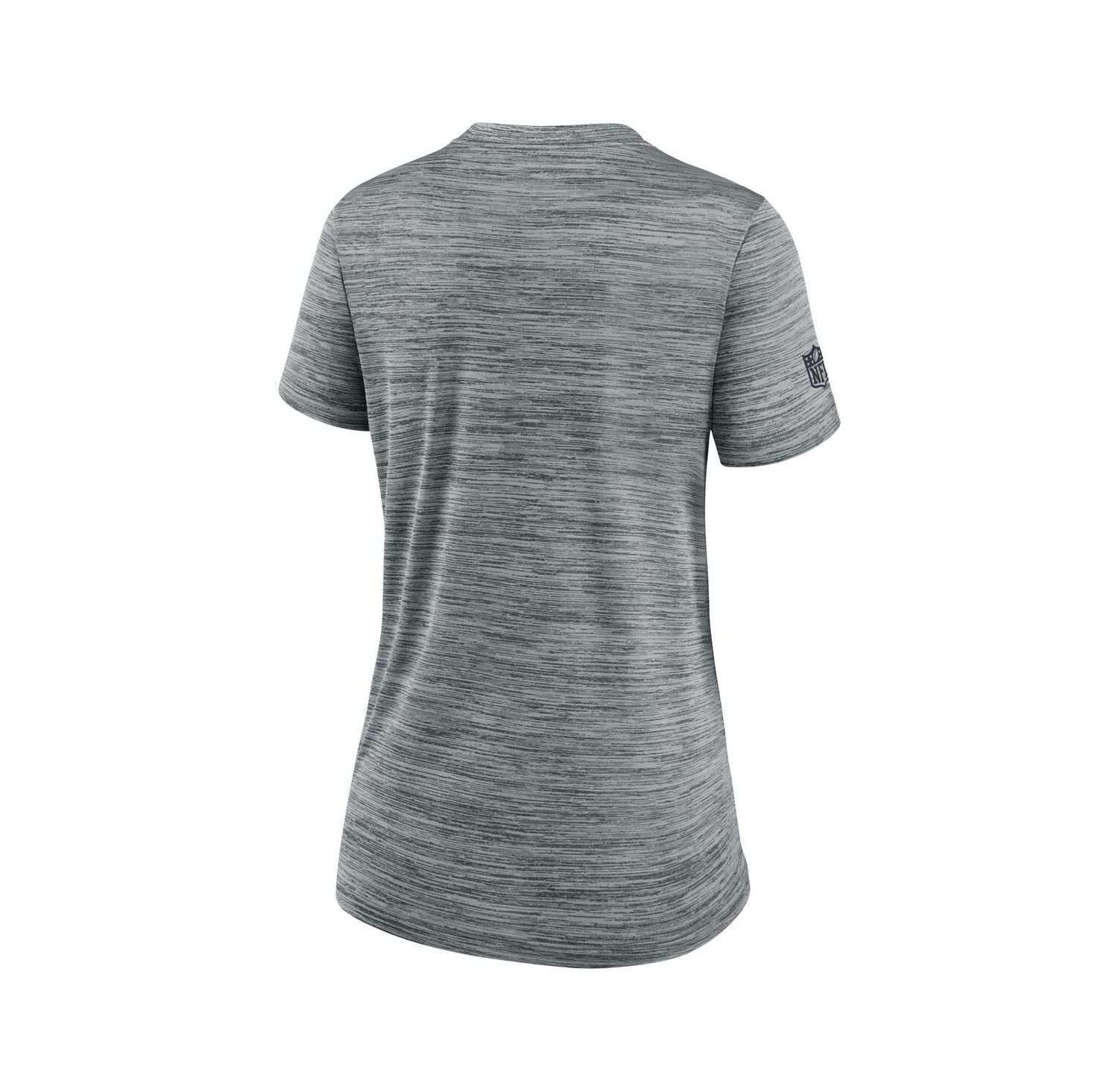 Women's Gray Tennessee Titans Sideline Velocity Performance T-Shirt