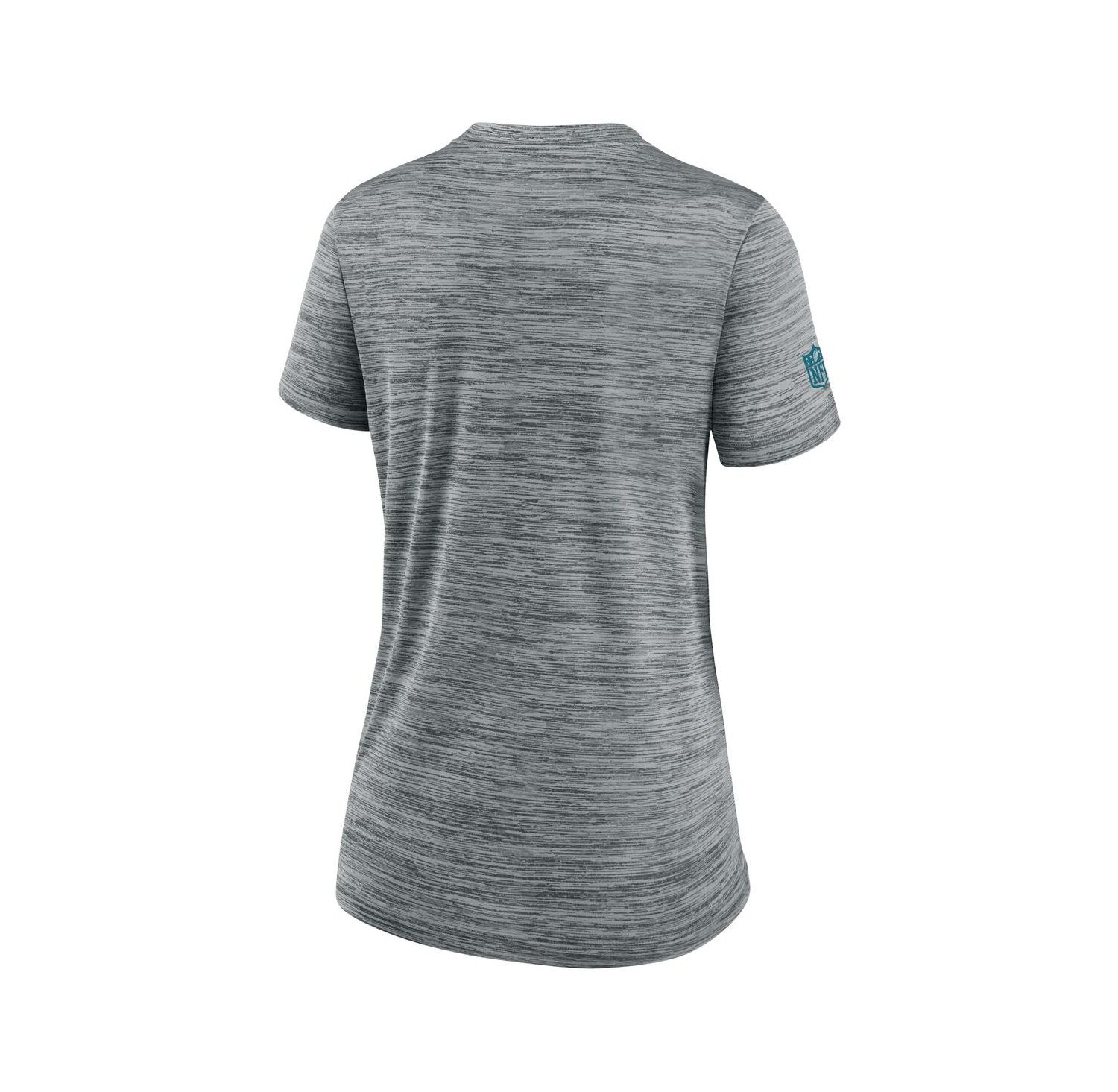 Women's Gray Jacksonville Jaguars Sideline Velocity Performance T-Shirt
