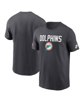 Nike - Men's Anthracite Miami Dolphins Alt Pack Onside Conversion Performance T-Shirt