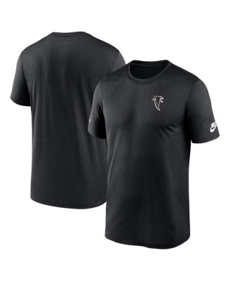 Nike - Men's Black Atlanta Falcons Sideline Alt Pack Small Logo Legend Performance T-Shirt