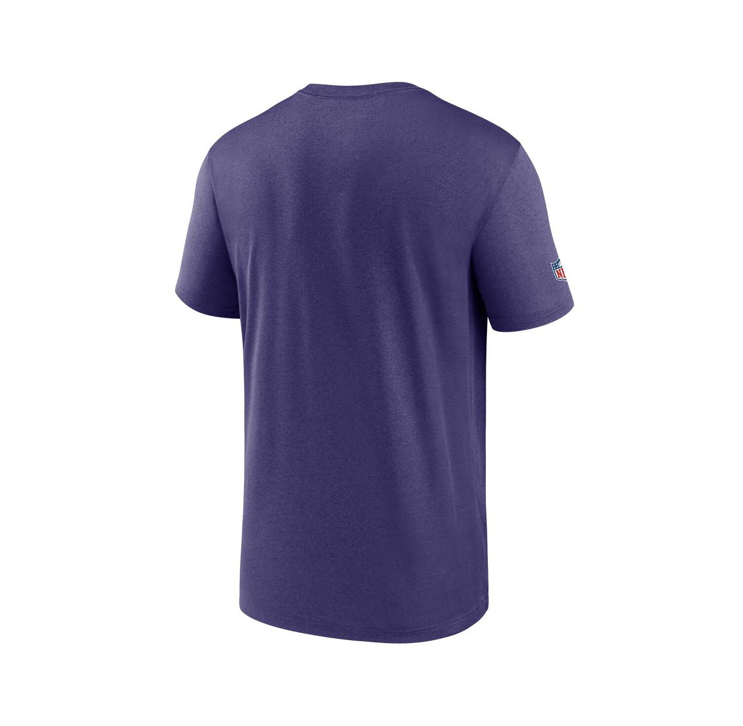 Men's Purple Minnesota Vikings Sideline Alt Pack Small Logo Legend Performance T-Shirt