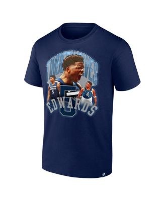 Men's Anthony Edwards Navy Minnesota Timberwolves Notorious 4.0 T-Shirt