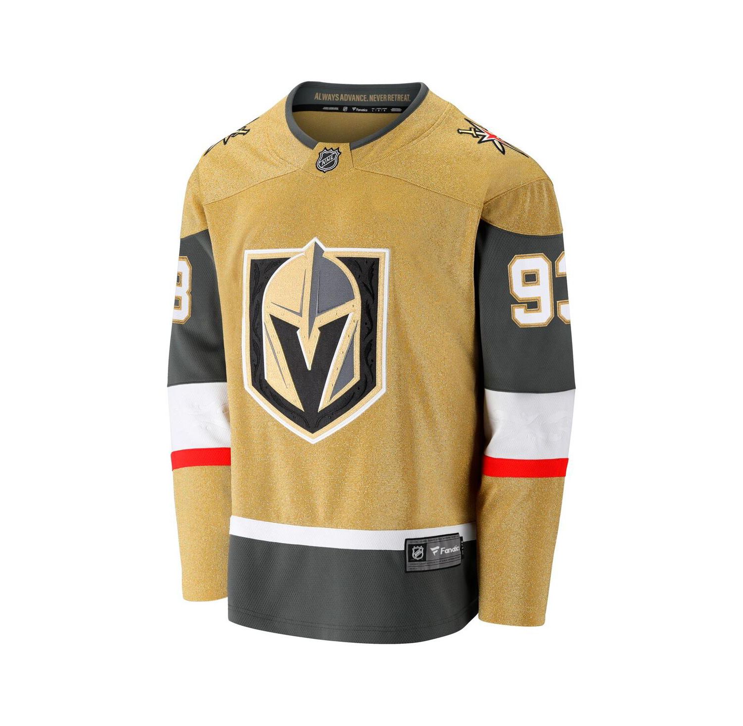 Men's Mitch Marner Gold Vegas Golden Knights Home Breakaway Jersey