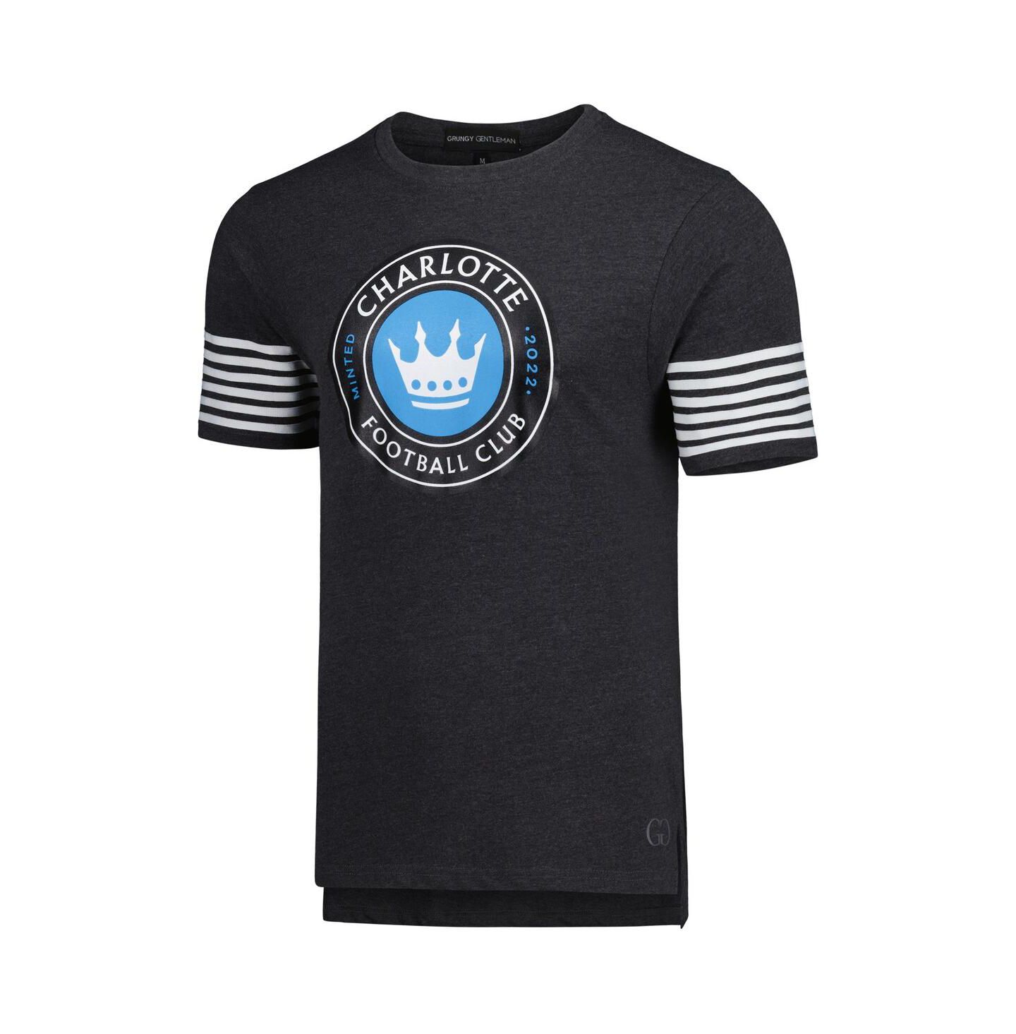 Мужская футболка Grungy Gentleman Charcoal Charlotte FC — фото 2