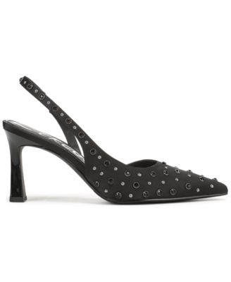 Women's Tallie Rhinestone Pointed-Toe Asymmetrical Pumps