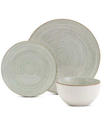 Speckled Sage 12 Pc. Dinnerware Set, Service for 4, Exclusively at Macy's