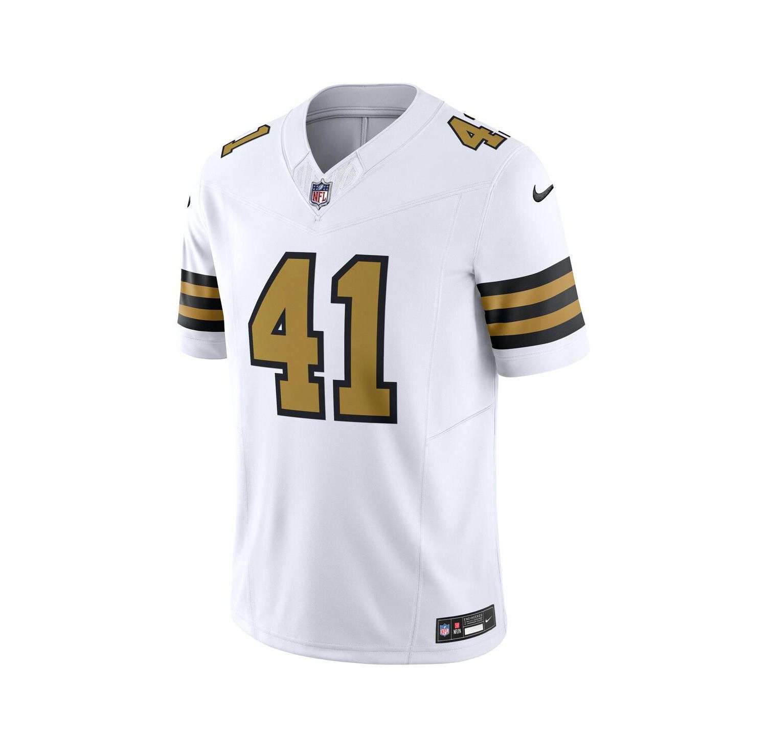 Men's Alvin Kamara White New Orleans Saints Alternate Vapor F.U.S.E. Limited Jersey