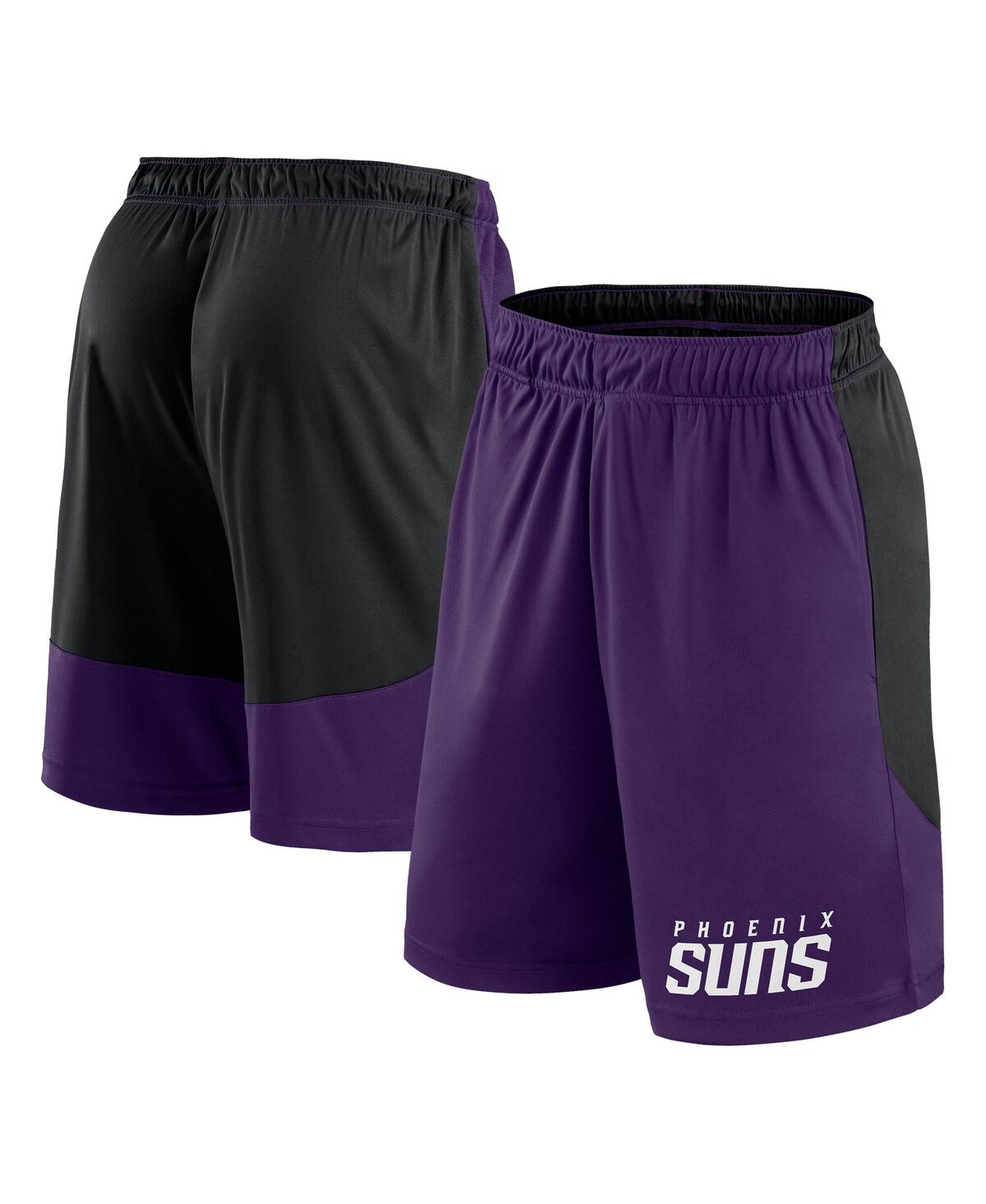 Men's Purple/Black Phoenix Suns Launch Performance Shorts - Purple, Black