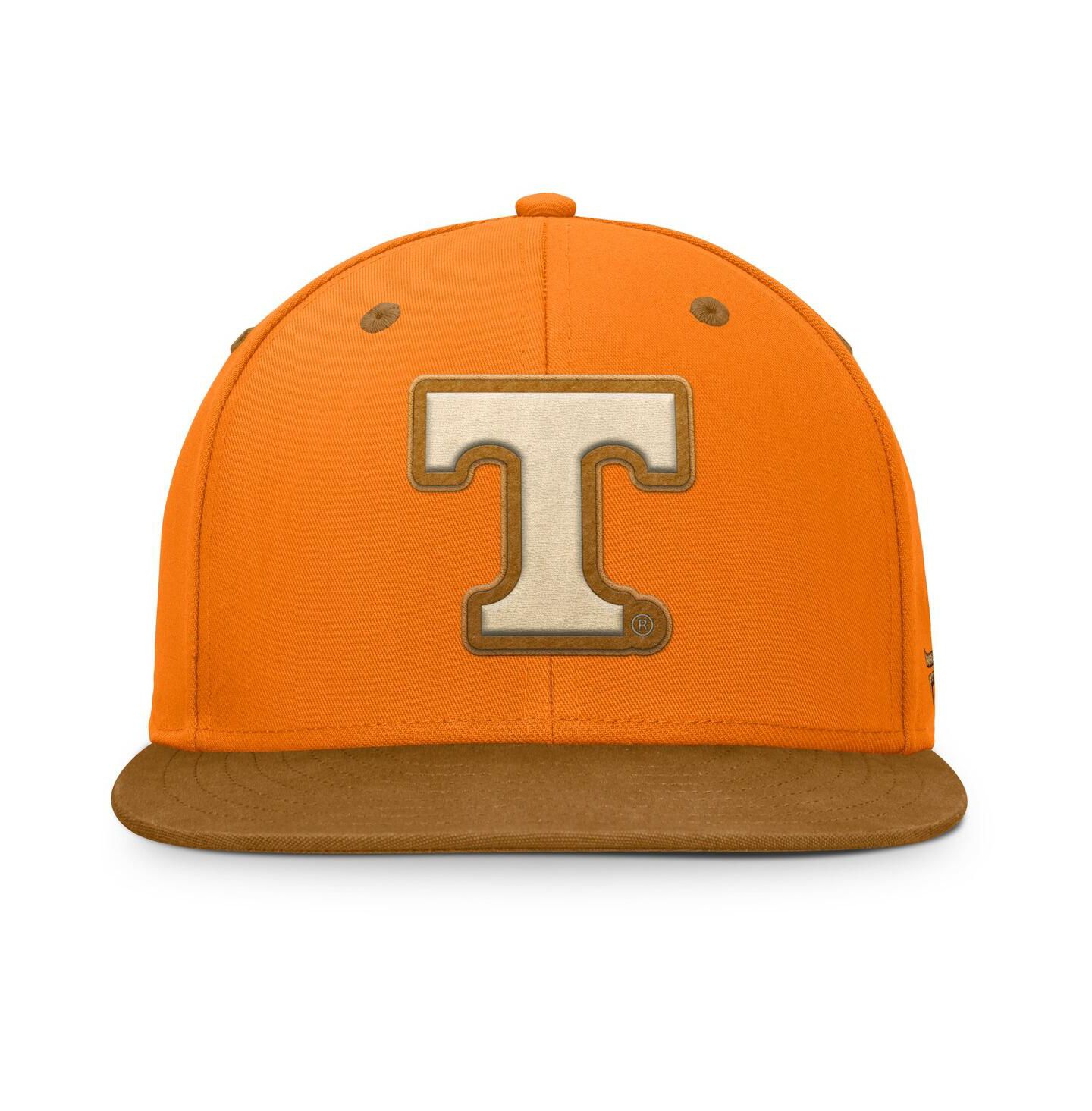 Мужская кепка Fanatics Tennessee Orange/Brown Tennessee Volunteers Noboa Fitted Hat — фото 2
