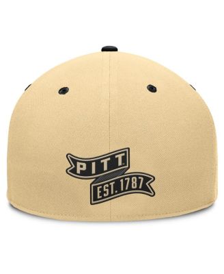 Men's Khaki/Black Pitt Panthers Balance Fitted Hat