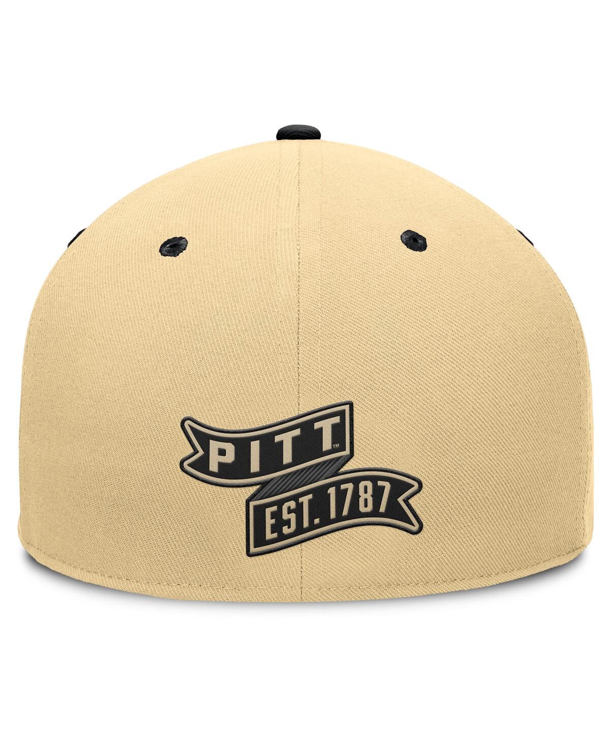Fanatics Men's Khaki/black Pitt Panthers Balance Fitted Hat In Multi