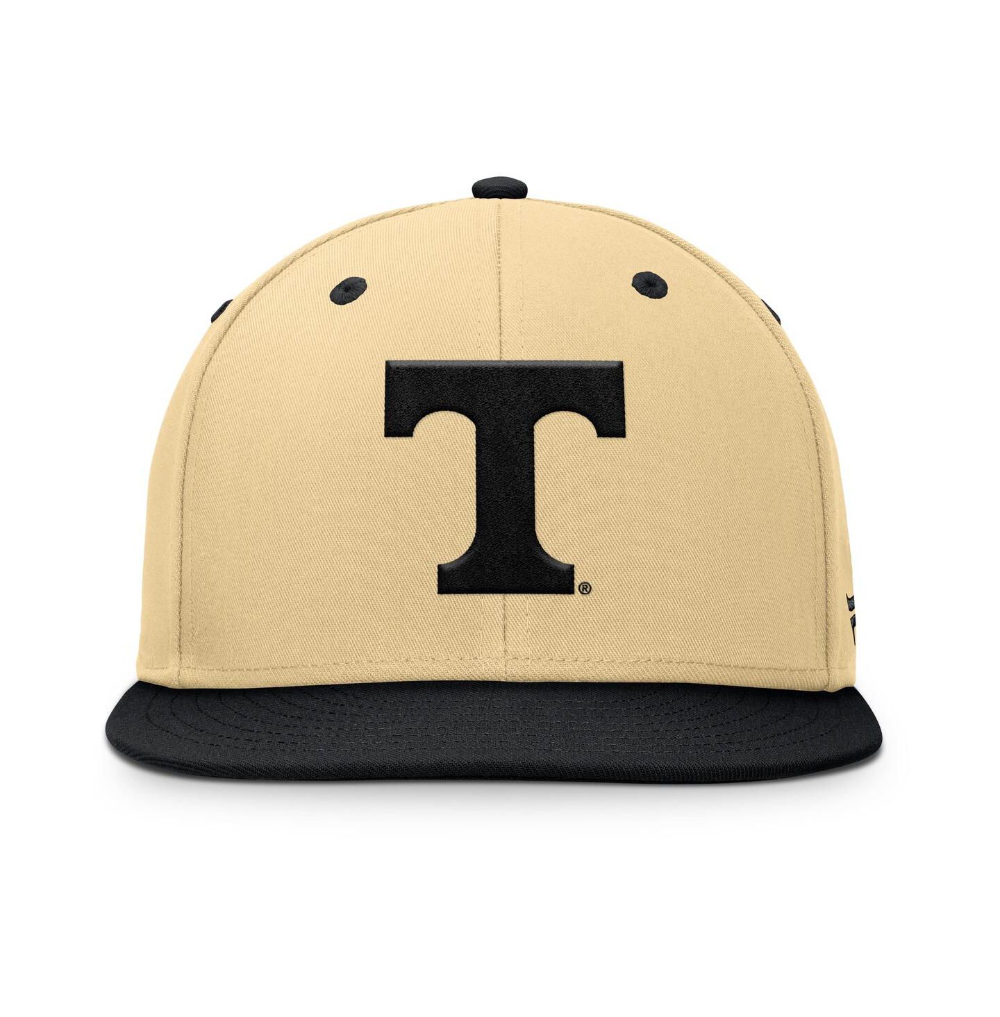 Мужская кепка Fanatics Khaki/Black Tennessee Volunteers Balance Fitted Hat — фото 2