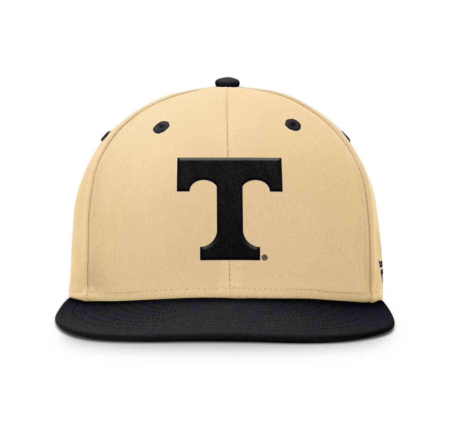 Men's Khaki/Black Tennessee Volunteers Balance Fitted Hat