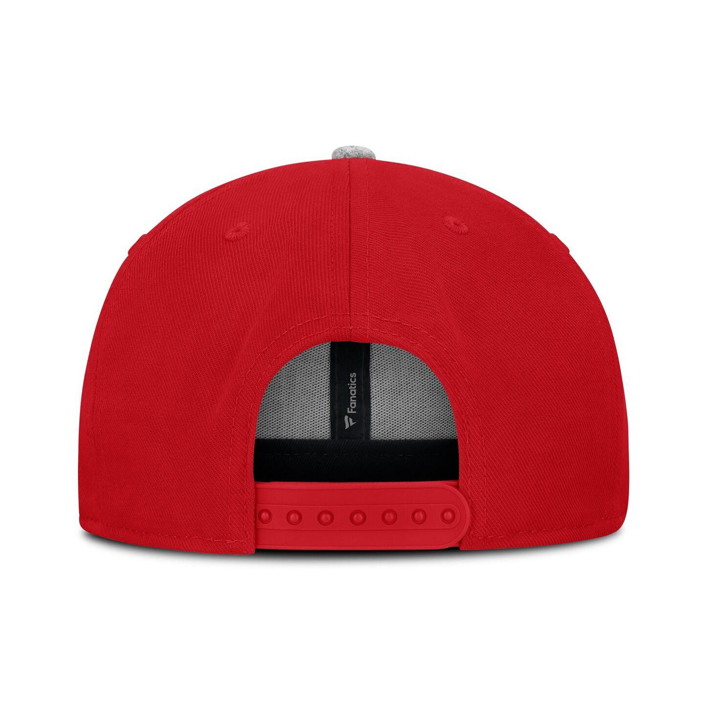 Мужская кепка Fanatics Scarlet Nebraska Huskers Loden Snapback Hat — фото 4