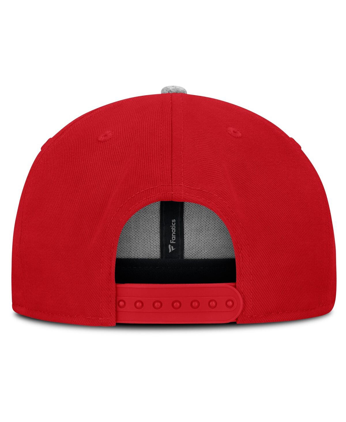 Fanatics Men's Scarlet Nebraska Huskers Loden Snapback Hat In Red