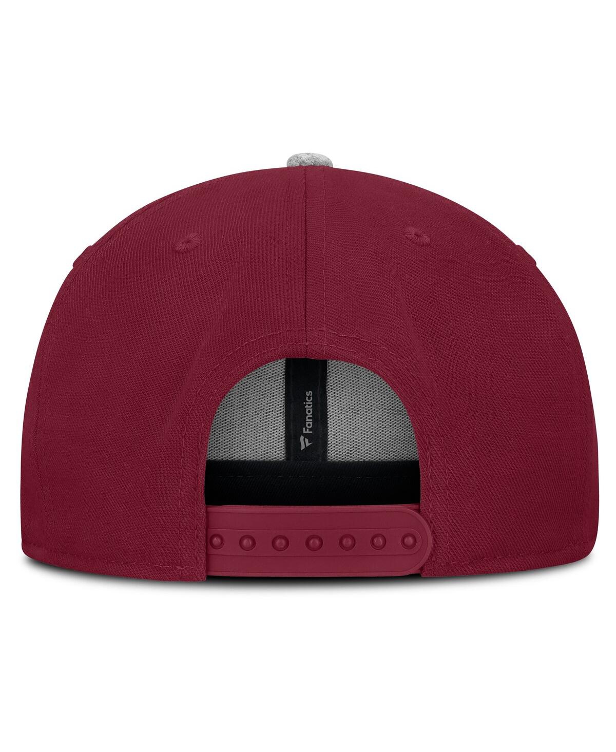 Fanatics Men's Garnet South Carolina Gamecocks Loden Snapback Hat In Burgundy