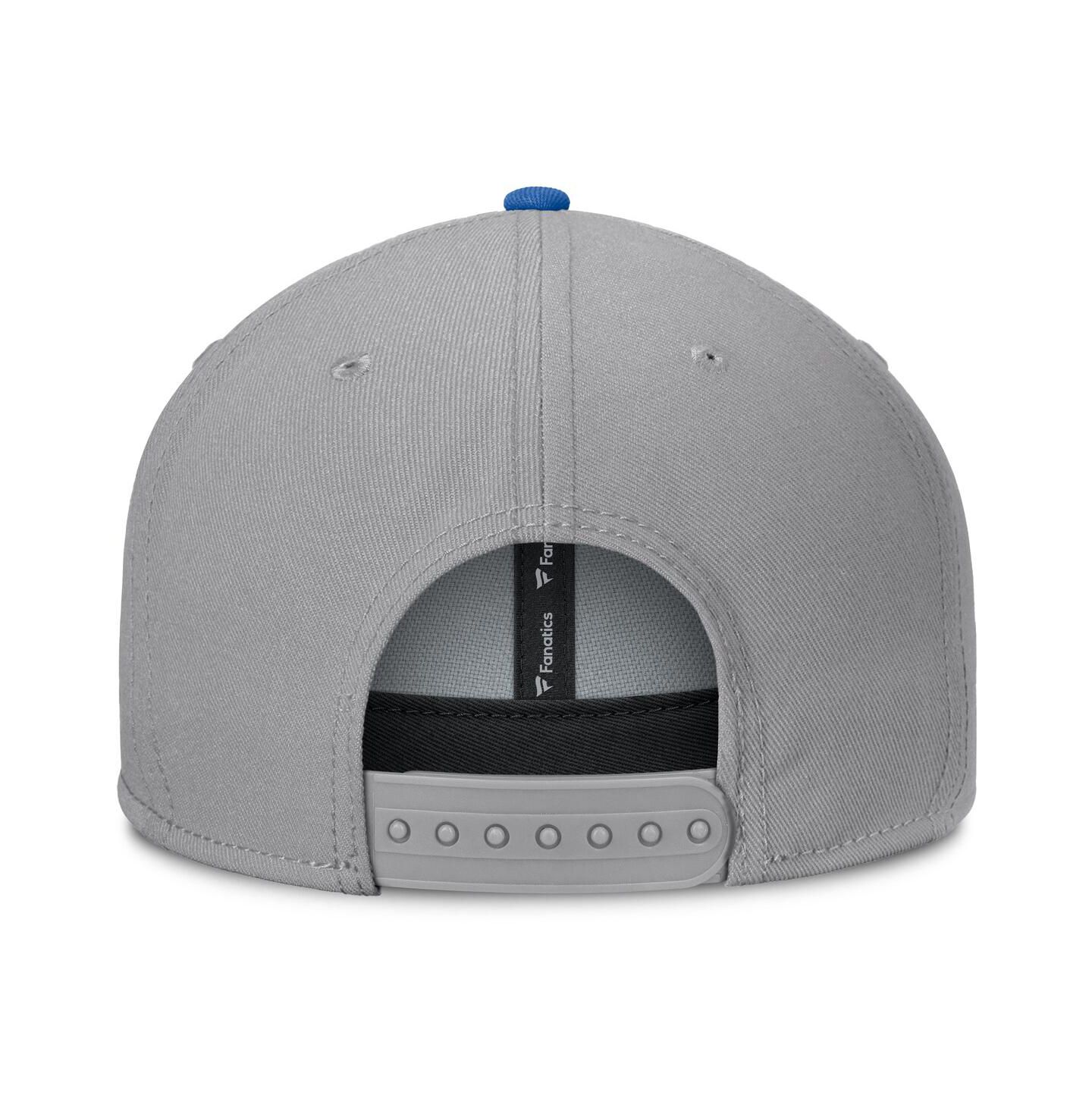 Мужские головные уборы Fanatics Gray Kansas Jayhawks Duo Snapback Hat — фото 3