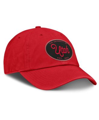 Women's Red Utah Utes Candid Adjustable Hat