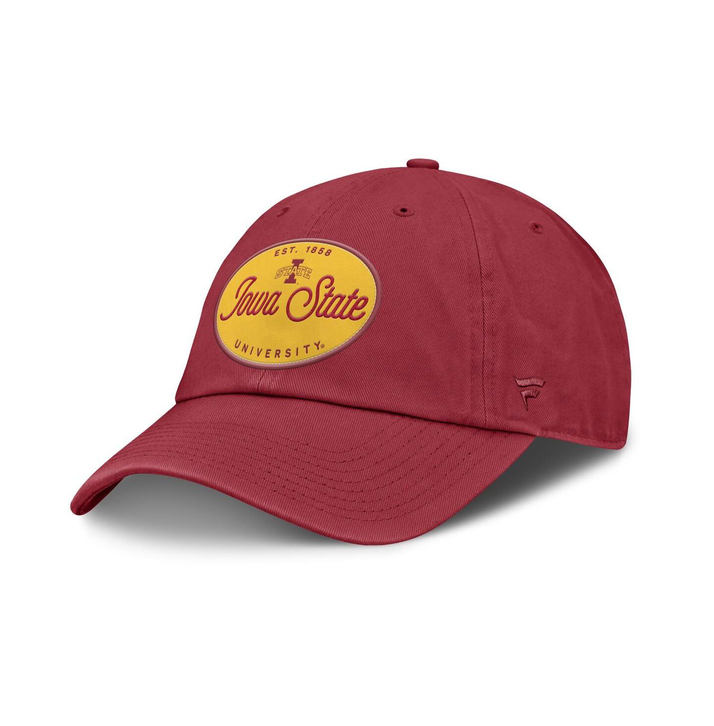 Женская кепка Fanatics Cardinal Iowa State Cyclones Candid Adjustable Hat — фото 1