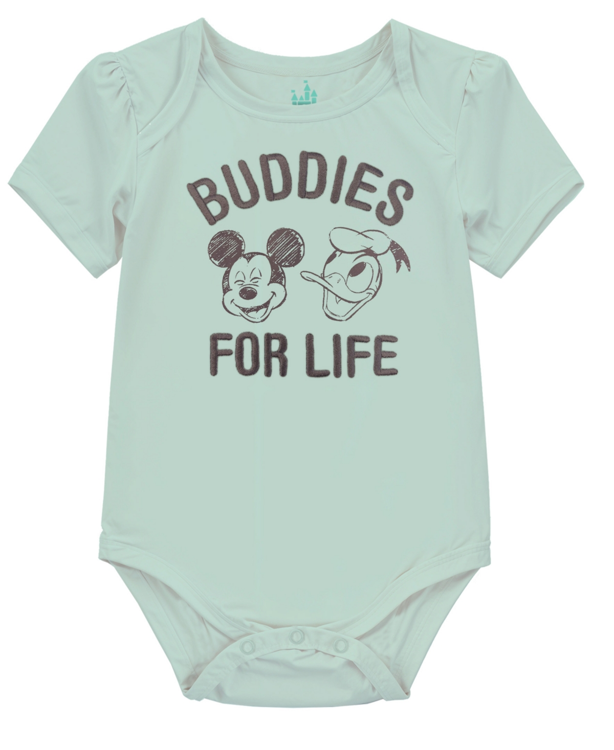 Disney Baby Boys 3-pack Mickey Mouse Short Sleeve Bodysuit In Multi