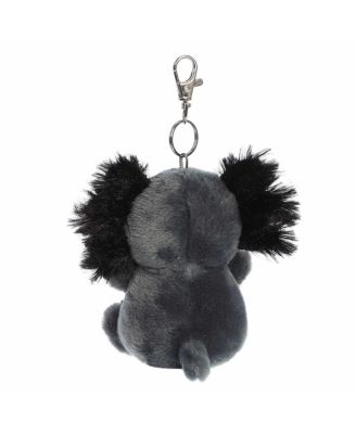 Mini Onyx Axolotl Palm Pals Adorable Clip-On Black 4"