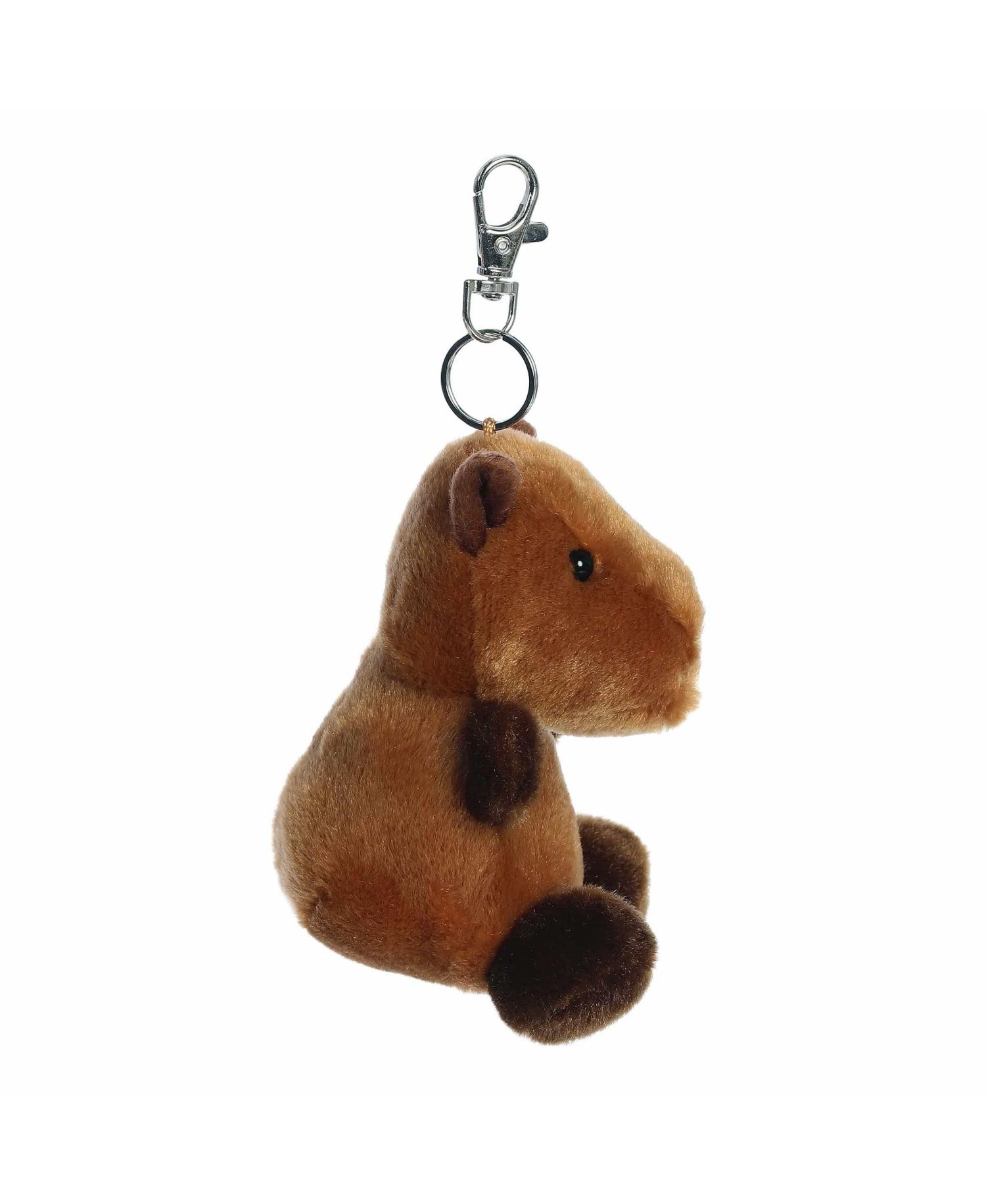 Mini Sid Capybara Palm Pals Adorable Clip-On Brown 4