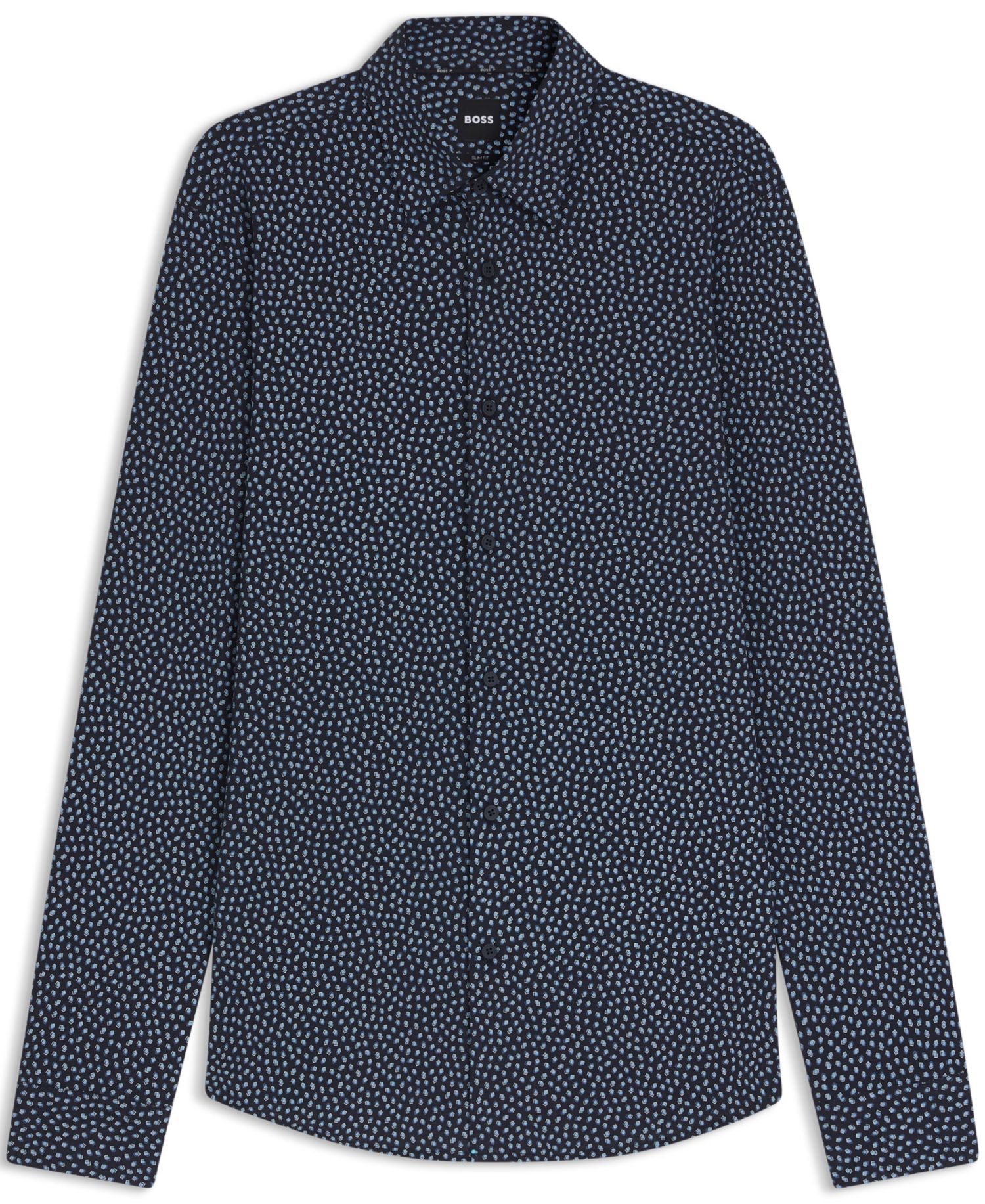 Men's Slim-Fit Cotton Blend Shirt