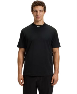 Hugo Boss - Men's Relaxed-Fit Stretch Cotton T-Shirt
