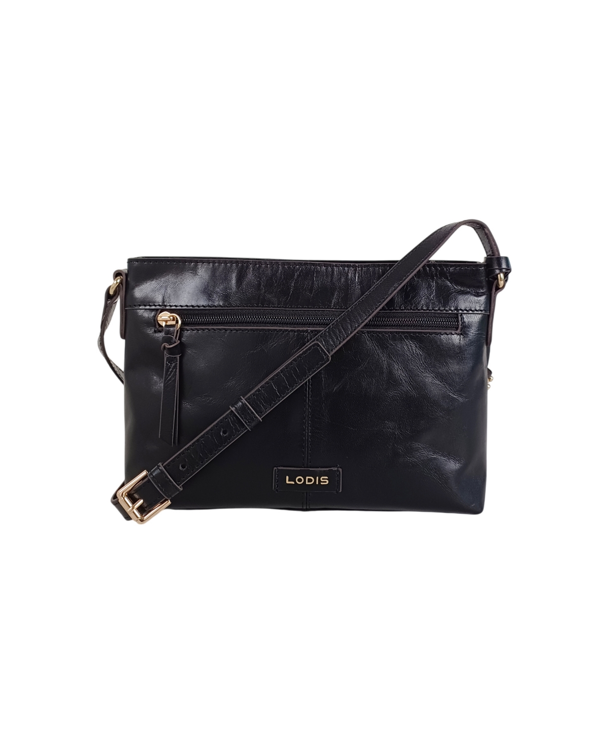 Lodis Judith Organizer Small Crossbody Bag In Black