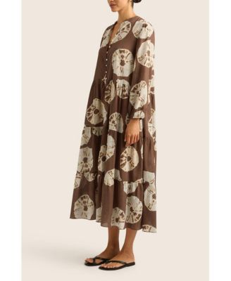 Women's Palma Tiered Cotton Maxi Dress