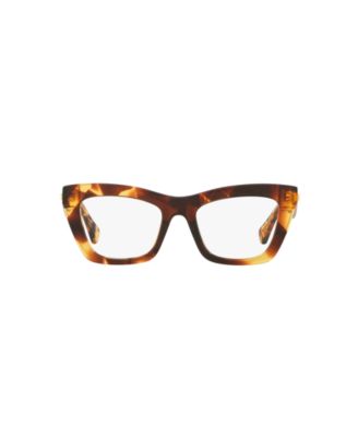 Women's Rectangle Eyeglasses, 6J000395