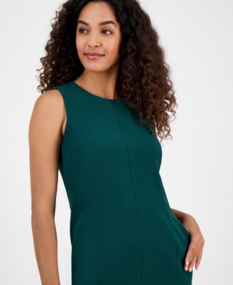 Women's Sleeveless Multi-Seam Sheath Dress, Regular & Petite