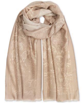 Lauren Ralph Lauren - Medallion Embellished Wrap Scarf