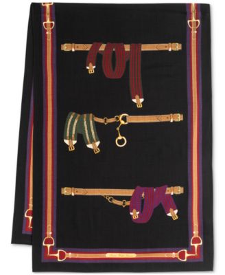 Lauren Ralph Lauren - Equestrian Ribbon Wrap Scarf