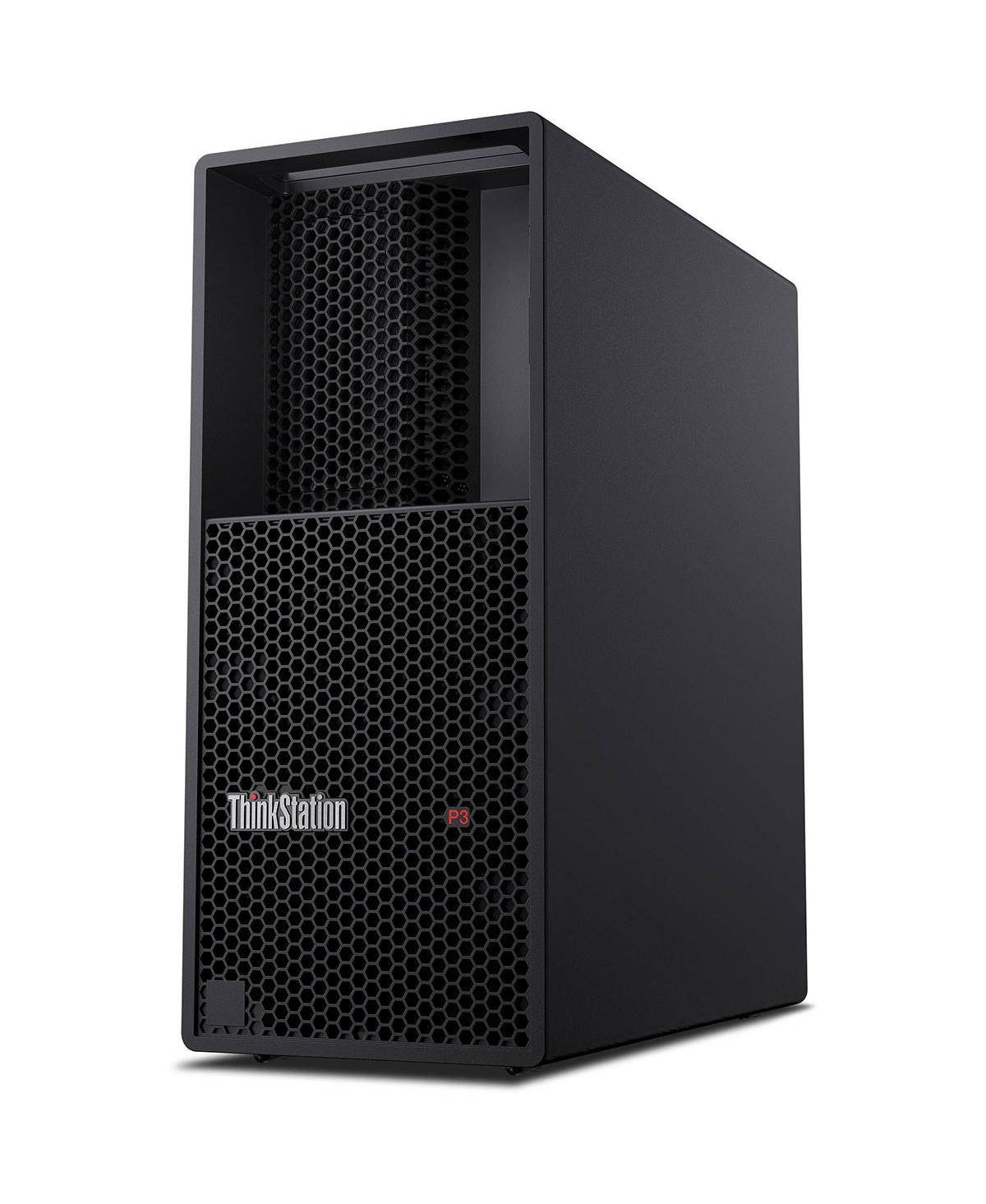 Lenovo ThinkStation P3 Tower Workstation, Intel Core i7-14700 2.1GHz, 16GB Ram, 512GB Ssd, Windows 11 Pro, Black
