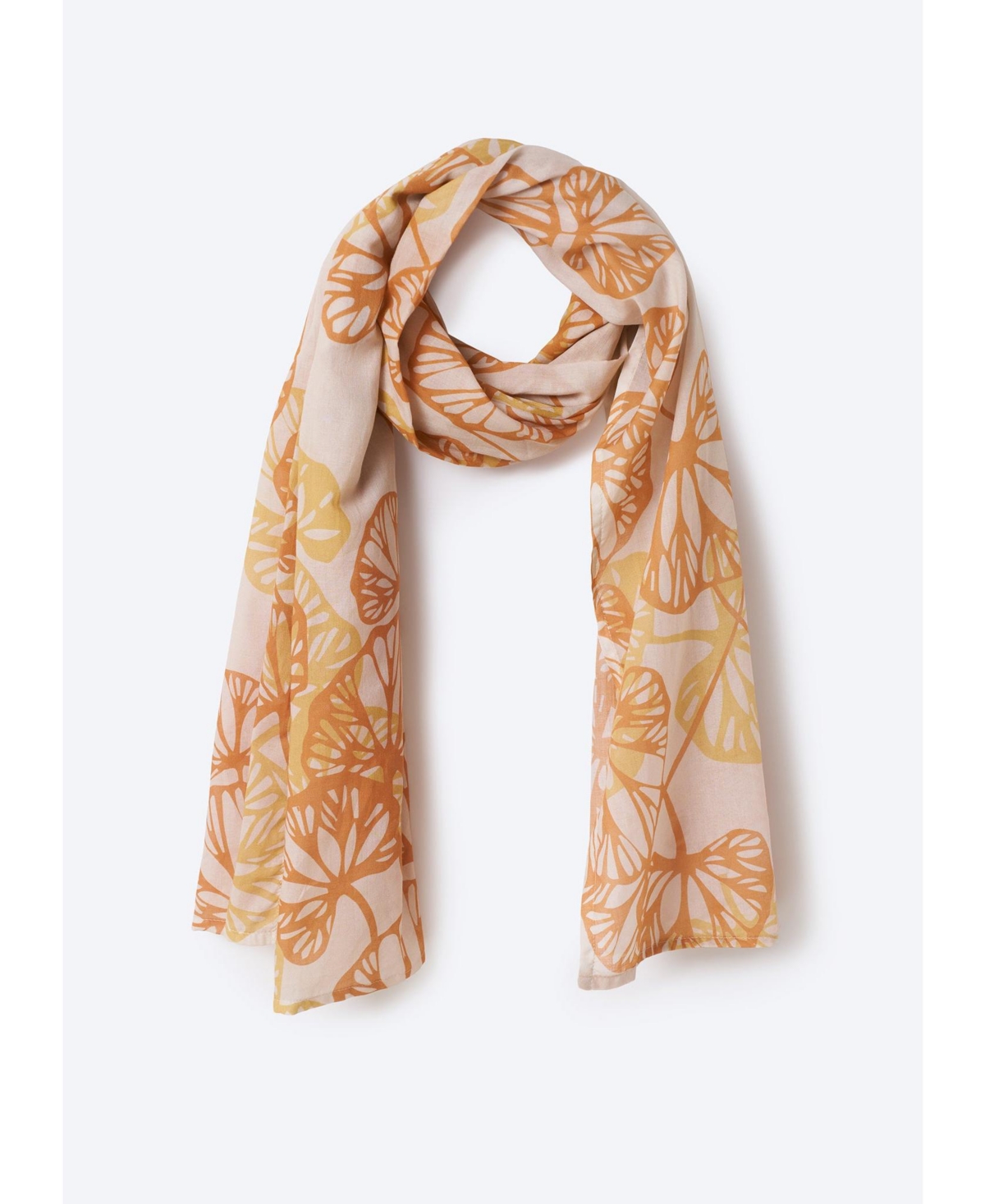 Foulard Scarf - Yelloworange