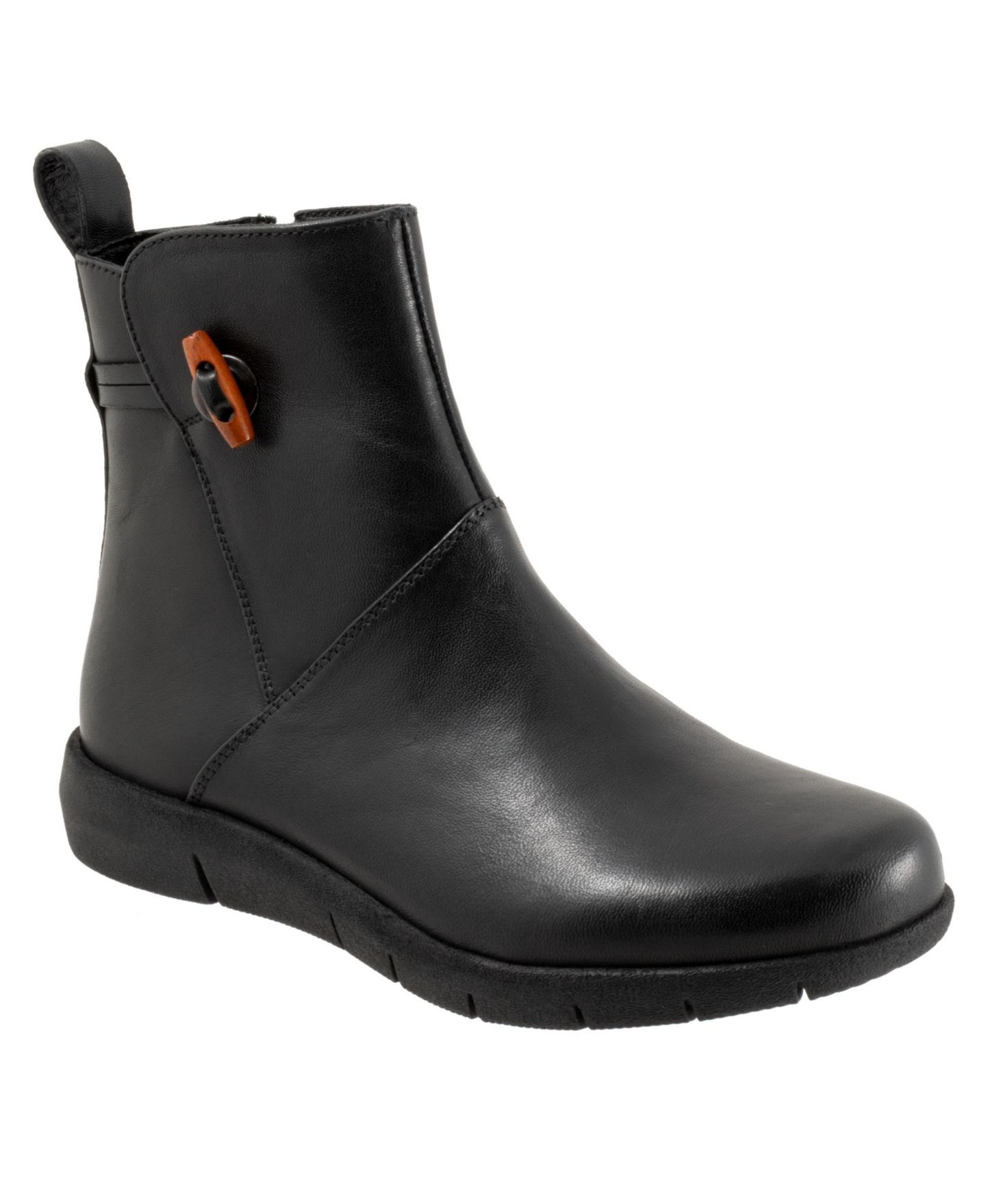 Женские ботинки SoftWalk Adelaide Boot, цвет: Чёрный — фото 1