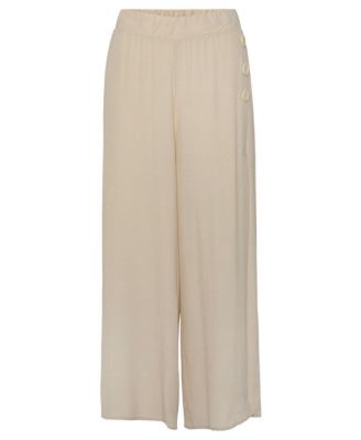Women's Side Slit Wide Leg Pants