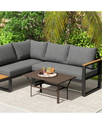 Outdoor Table, All-Weather Patio Table,