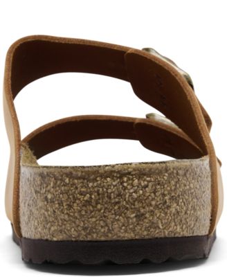 Men's Arizona Leather Two-Strap Sandals from Finish Line