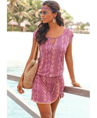 Women's Crochet Hem Dress