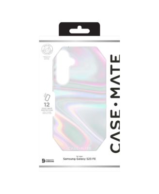 Soap Bubble Case with MicroPel for Samsung Galaxy S23 FE