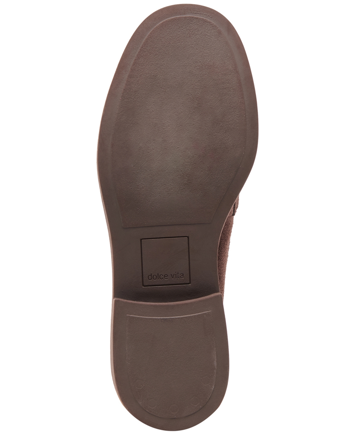 Dolce Vita Tiggy Loafers Mahogany Suede In Brown