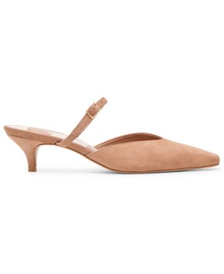 Women's Morgen Two-Piece Kitten-Heel Mule Pumps