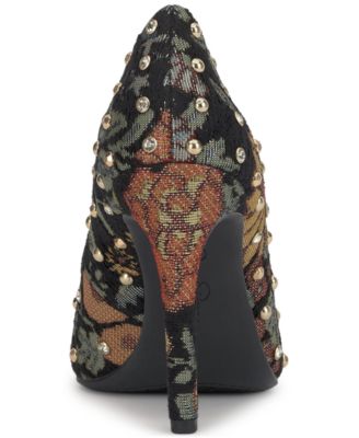 Women's Cassani Studded Pointed-Toe Pumps