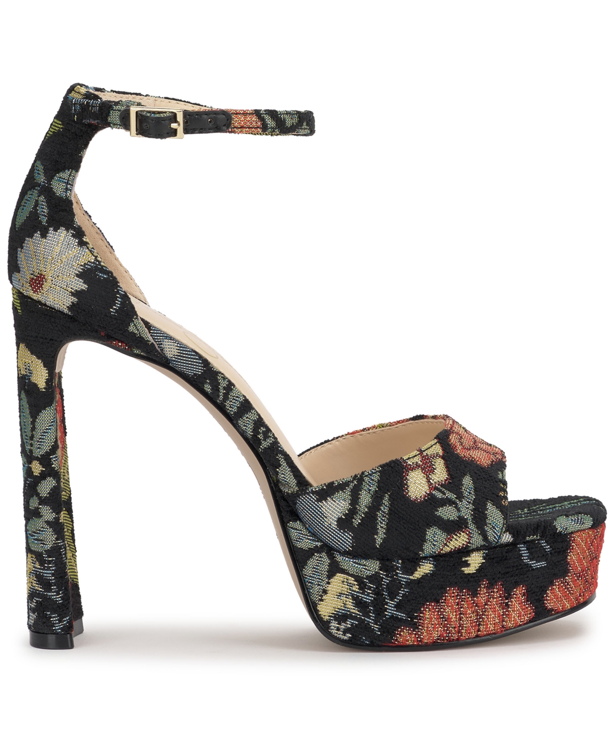 Jessica Simpson Women's Telxia Blade-heel Platform Dress Sandals In Multi
