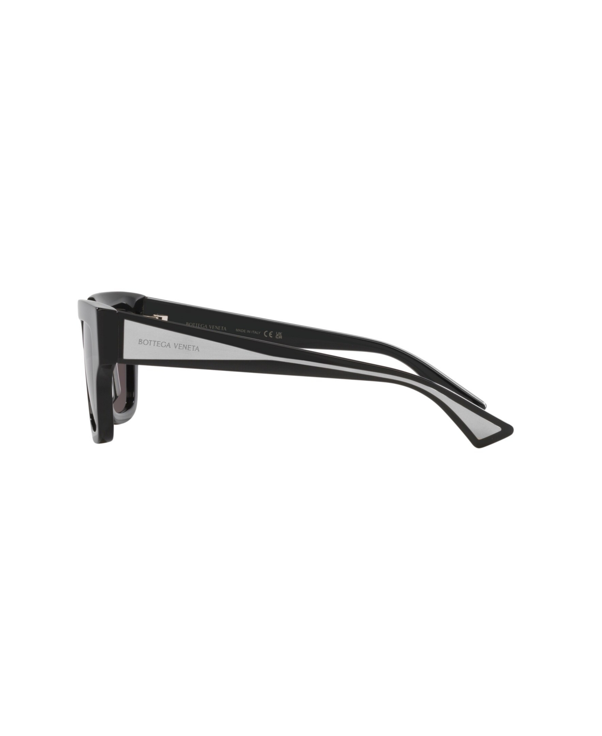 Bottega Veneta Womens Black Bv1276s Rectangular-frame Acetate Sunglasses In Black